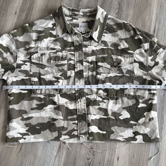 Kenzie Jeans 100% Cotton Camo Jean Jacket - Size Medium - Picture 6 of 8